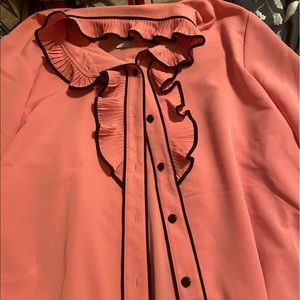 Bob Mackey pink with black accents size 1x